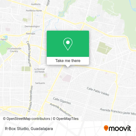 R-Box Studio map