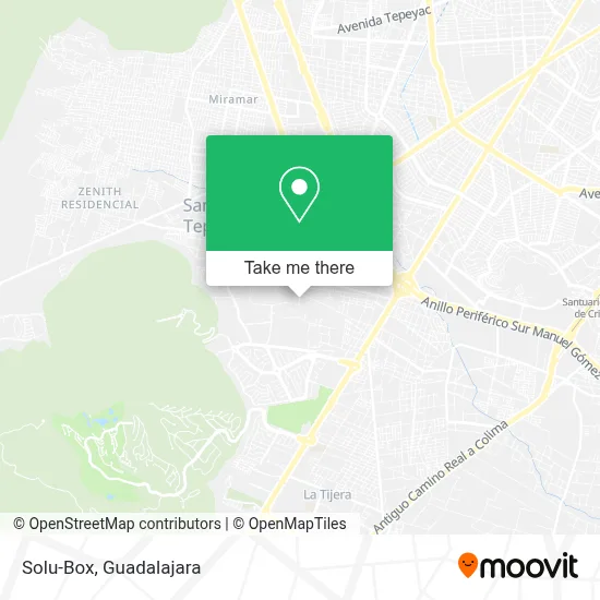 Solu-Box map