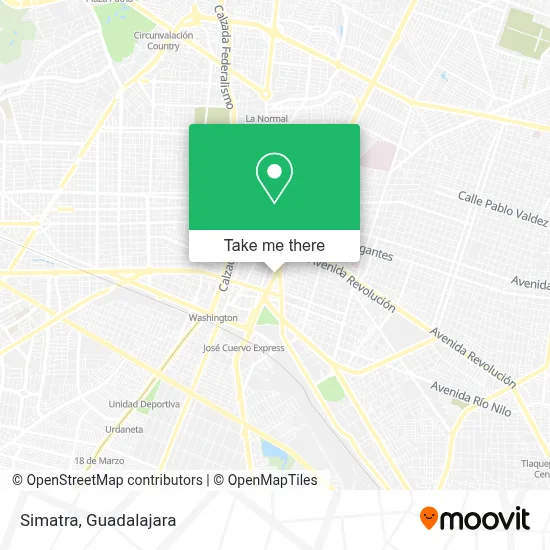Simatra map