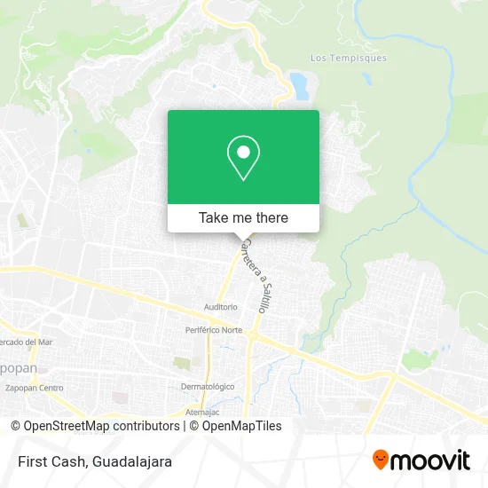 First Cash map