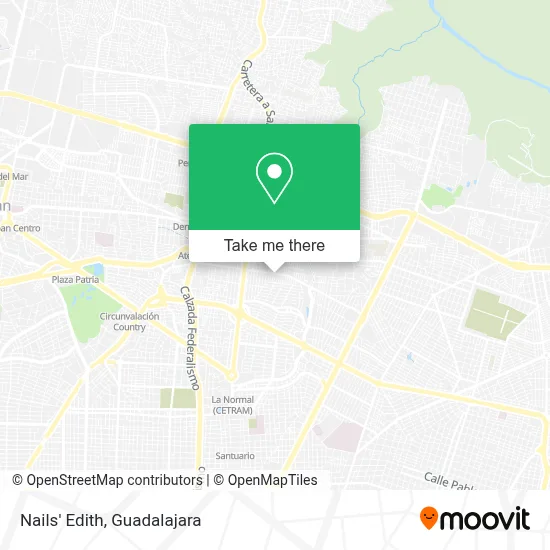 Nails' Edith map