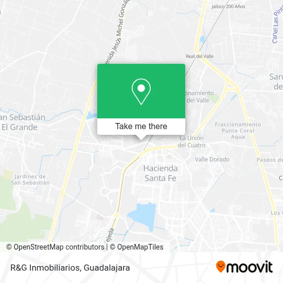 R&G Inmobiliarios map