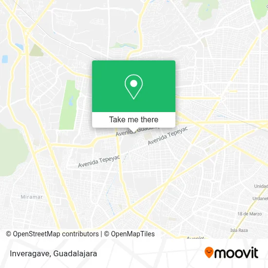Inveragave map