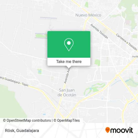 Rösk map