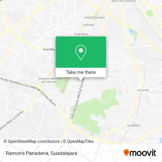 Ramon's Panaderia map