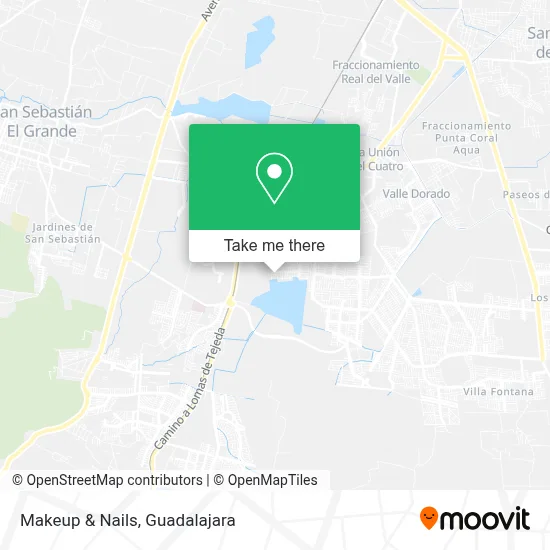 Makeup & Nails map