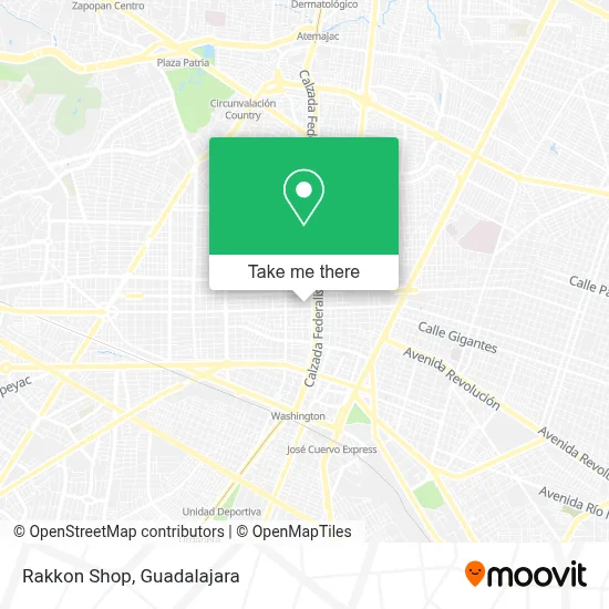 Rakkon Shop map