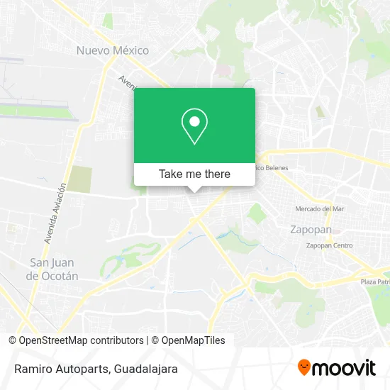 Ramiro Autoparts map