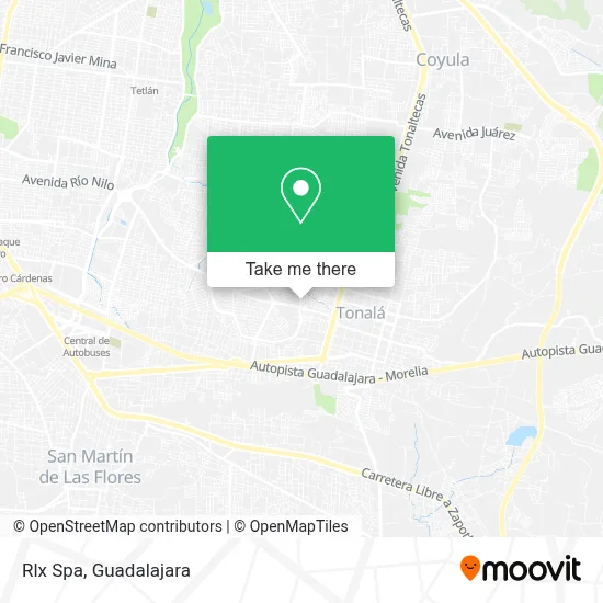 Rlx Spa map
