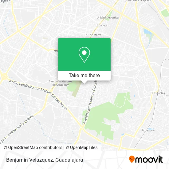 Benjamin Velazquez map