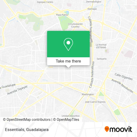 Essentials map