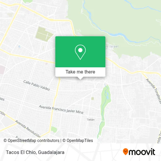 Tacos El Chio map