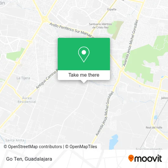 Go Ten map