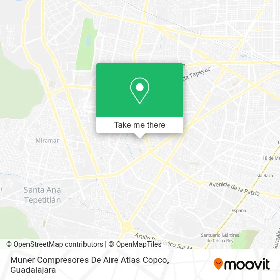 Muner Compresores De Aire Atlas Copco map