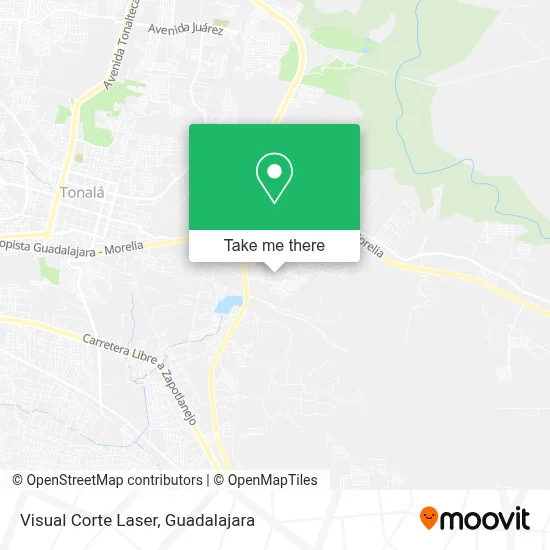 Visual Corte Laser map