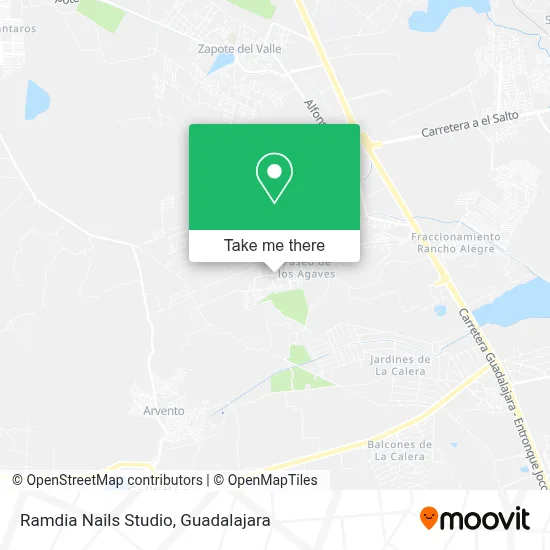 Ramdia Nails Studio map