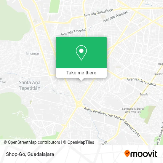 Shop-Go map