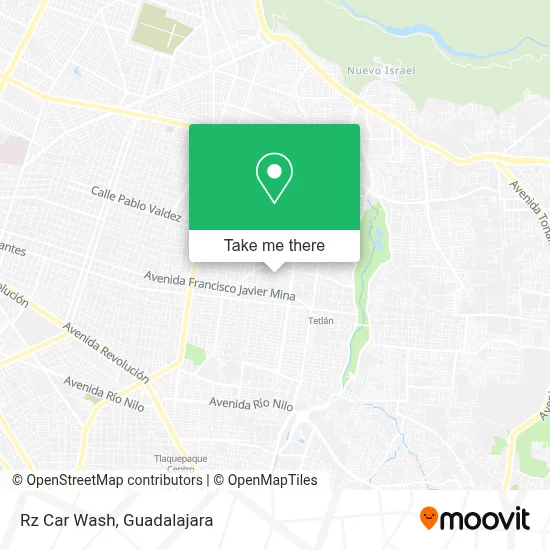 Rz Car Wash map