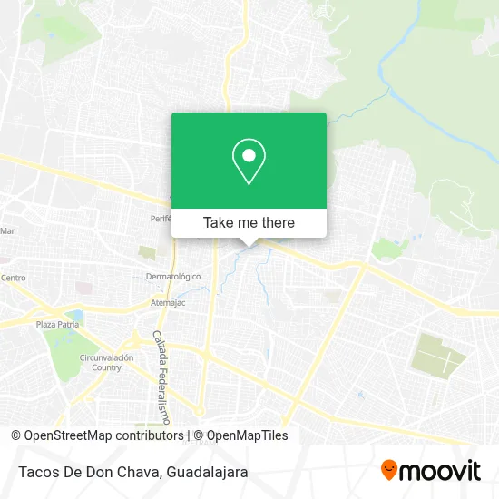 Tacos De Don Chava map
