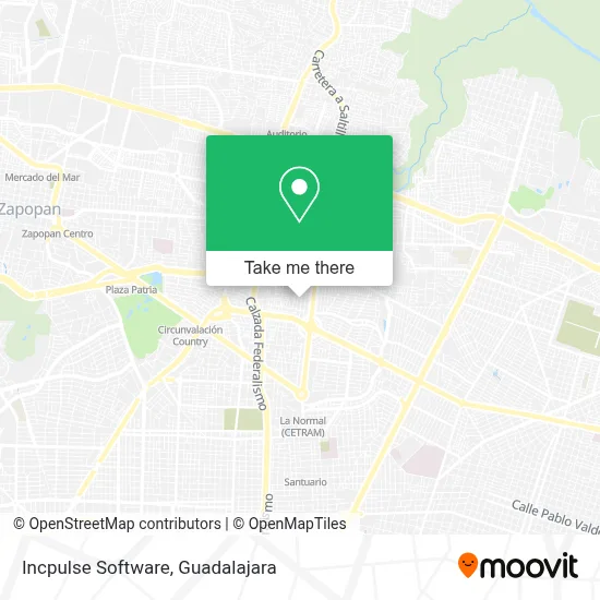Incpulse Software map