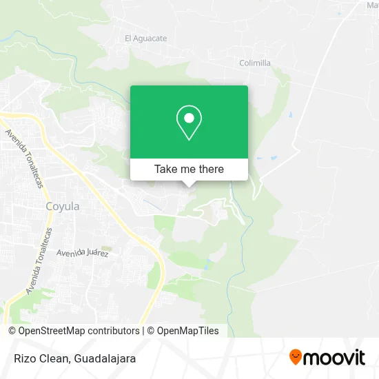 Rizo Clean map