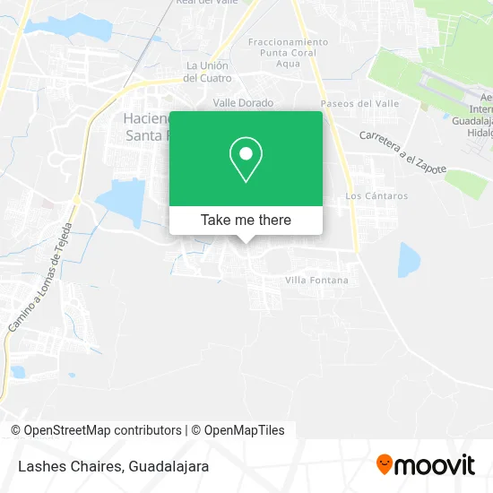 Lashes Chaires map