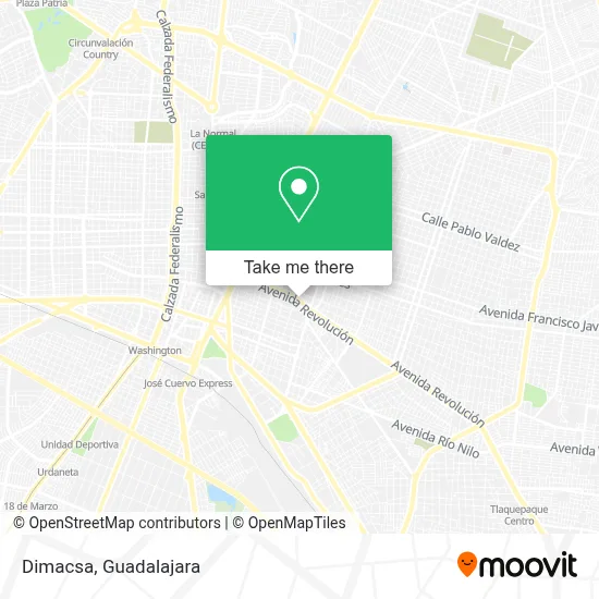 Dimacsa map