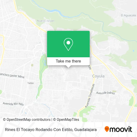Rines El Tocayo Rodando Con Estilo map