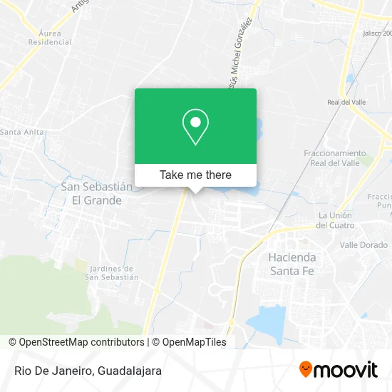 Rio De Janeiro map