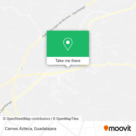 Carnes Azteca map