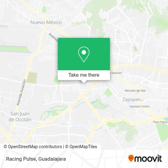 Racing Pulse map