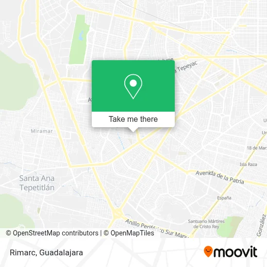 Rimarc map