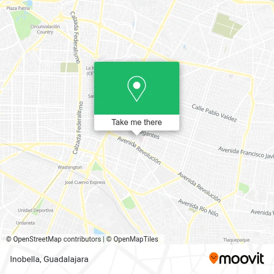 Inobella map