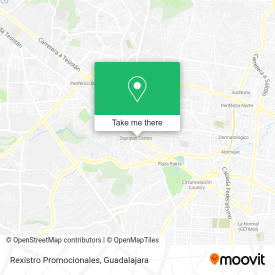 Rexistro Promocionales map