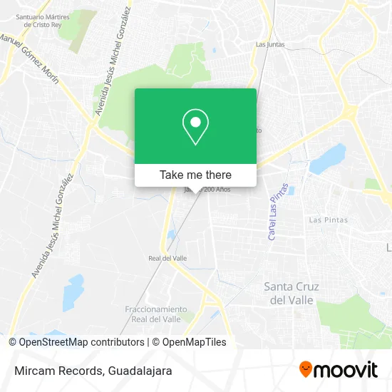 Mircam Records map
