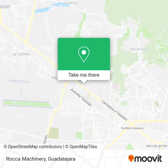 Rocca Machinery map