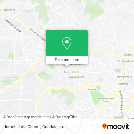 Inmobiliaria Chantli map