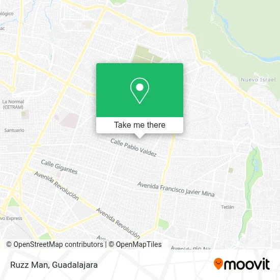 Ruzz Man map