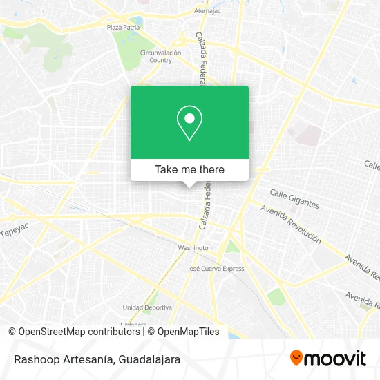 Rashoop Artesanía map