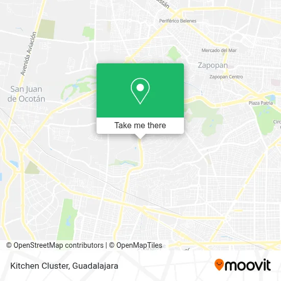 Kitchen Cluster map