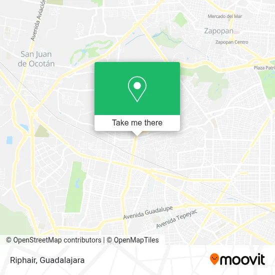 Riphair map