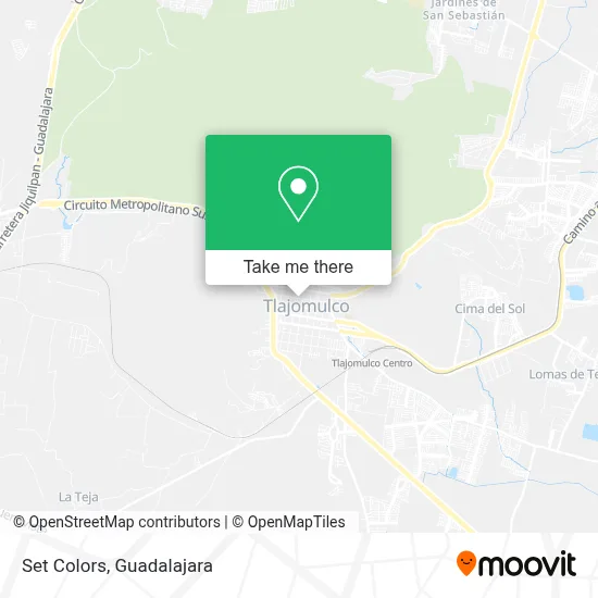 Set Colors map