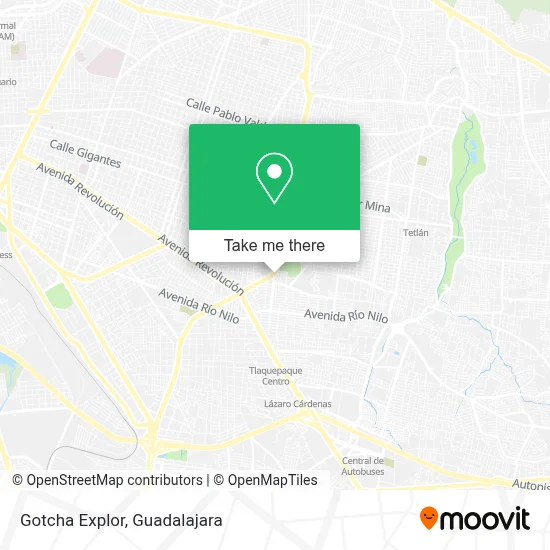 Gotcha Explor map