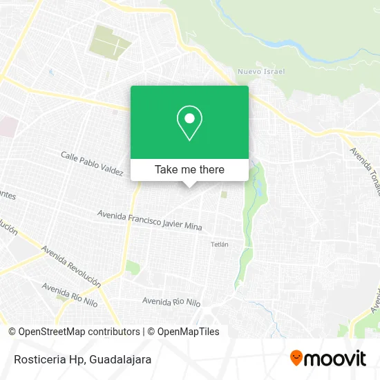 Rosticeria Hp map