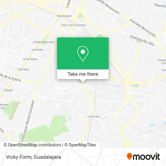 Vicky Form map