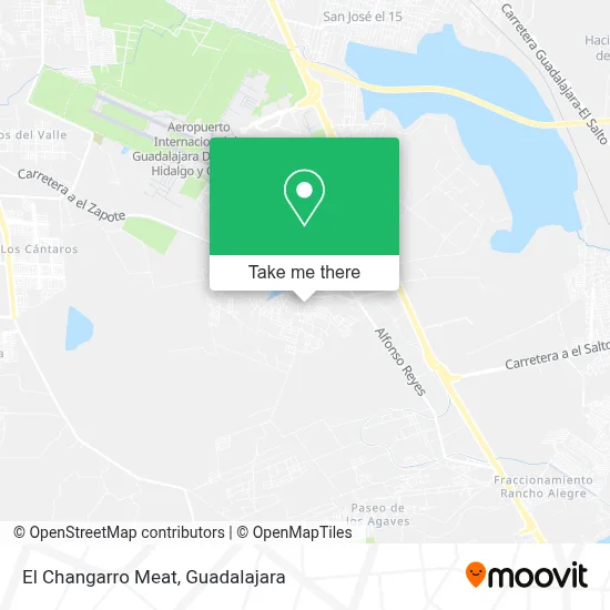 El Changarro Meat map