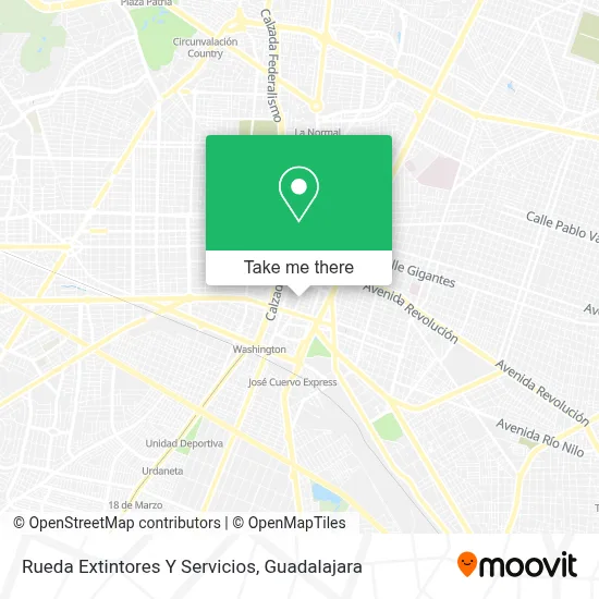 Rueda Extintores Y Servicios map