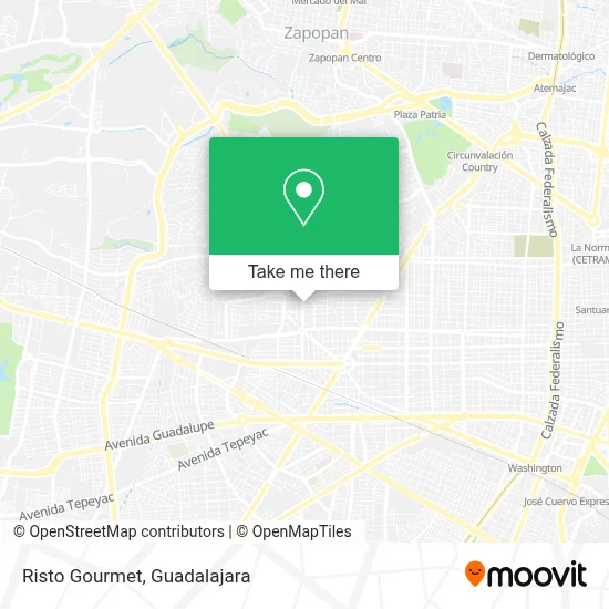 Risto Gourmet map