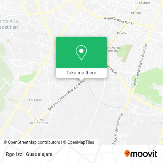 Rgo Izzi map
