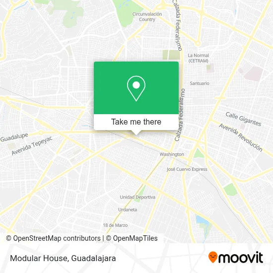 Modular House map